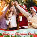 Jingmore 60 Pcs Winter Plastic Cups Bulk 16 oz Snowflake Disposable Winter Party Cups Stripes Polka Dots Drinks Cup for Christmas Holiday Birthday Baby Shower Party Supplies(White Silver,Snowflake)