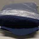 akkialla King/Cal King Size Quilt Bedding Set,Navy Blue Lightweight Microfiber Soft Bedspread,Modern Style Geometric Pattern Coverlet Set for All Seasons,3 Piece(1 Quilt,2 Pillow Shams)