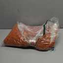 MIULEE Orange Bathroom Rug - Large Absorbent Bath Mat Made of Thick Fluffy Microsiber for Bathroom Floor, Tub, Kitchen and Hallway, Non Slip Rubber Backside, Machine Washable - 24x36 Inches