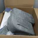 DREAMANIA Reading Pillow for Sitting in Bed Adult  Back Pillow for Bed Sitting up, Backrest Support Pillow for Lounging/Reading/Gaming/Resting/Watching TV, Bedrest, White