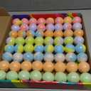 64 Pack Natural Bath Bombs Bulk Set  8 Scents, Organic Ingredients, Long-Lasting Bubbles, Relaxing Gifts for Women & Men, Self-Care, Birthday, Christmas & Stocking Stuffers