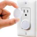 Outlet Covers Baby Proofing (48 Pack) Safe & Secure Electric Plug Protectors | Sturdy Childproof Socket Covers for Home & Office | Easy Installation | Protect Toddlers & Babies | White