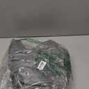 misaya Round Fitted Tablecloth with Elastic Edge, 100% Waterproof Oil Proof Plastic Table Cover, Vinyl Flannel Backed Tablecloth Fits 36"-44" Round Tables for Easter, Outdoor, Picnic, Wood Grey