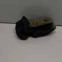 DENTRUN Small Dog Winter Coat, Warm Fleece Jacket with Removable Turtleneck, Dog Cozy Sweater for Puppy Cold Weather, Windproof Costume, Soft Woolly Pajamas (Green+Black)