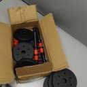 BCBIG Adjustable-Dumbbells-Sets, Free Weights-20lb(10lb*2) Dumbbells Set of 2 Convertible To Barbell A Pair of Lightweight for Home Gym, Women and Men Equipment