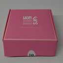 16 Inch Medium Length Wavy Ombre Ash Blonde Synthetic Wig with Adjustable Bands for Women  Natural Middle Part Design for Daily Wear, Parties, or Halloween