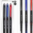 Uni-ball 1927595 Air Rollerball Pen .7 mm Assorted Ink 3/Pack