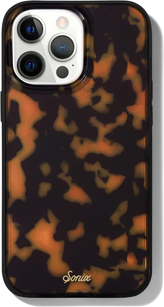 Sonix Phone Case for iPhone 13 Pro Max / 12 Pro Max | 10ft Drop Tested | Classic Tortoiseshell Case | Brown Tort (iPhone 13 Pro Max / iPhone 12 Pro Max, Tort - Brown Tortoise)