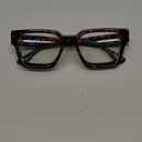 AIEYEZO Square Thick Frame Glasses for Women Men Fashion Blue Light Glasses Trendy Chic Computer Eyeglasses (Tortoise)