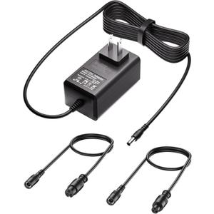 VHBW 29.4V Charger for 24V / 25.2V / 25.6V / 25.9V Lithium Battery Scooters & Balance Bikes, LED Charging Indicator (Not for 36V / 42V Systems)