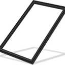 Upgraded WR24X10080 Refrigerator Door Gasket Seal Compatible with GE Refrigerator, 40.75" x 32.4" Fridge Door Seal Replacement Part replace 913815, AP3184420, PS296766, Black Refrigerator Gasket