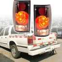 LEVANLIGHT Pair Rear Tail Light Replacement For 1986-1993 Maz da B2000 B2200 B2600 Base LE Replace# 8BUA51160、8BUA51150