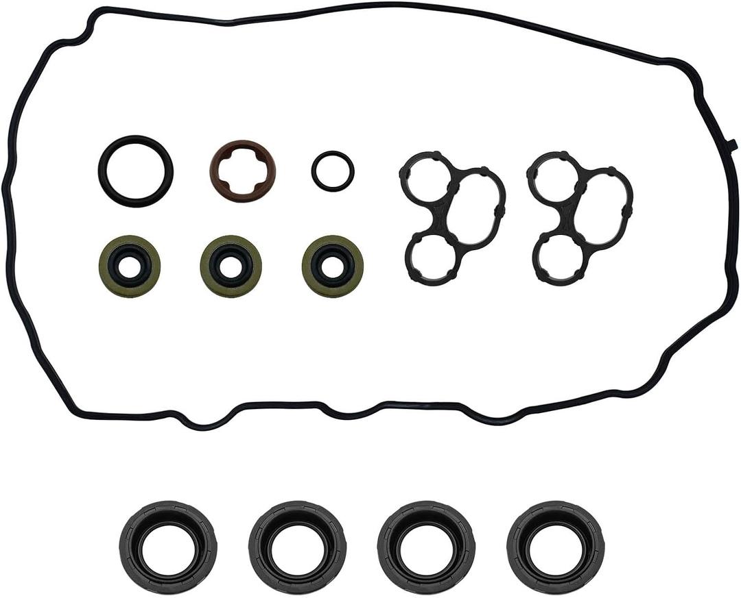 ZOKYUYS VS50825R Engine Valve Cover Gasket, Fit for Toyota Camry 2.5, Highlander Sienna Venza 2.7L, RAV4 Lexus ES300h/NX300h, Scion TC 2.5L, 2010-2020, Replacement OEM VS50721