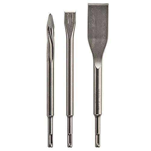 Muzagui  HS143PK 3 pc. SDS-plus® Bulldog™ Self-Sharpening Chisel Set