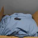 MUXHOMO King Size Comforter Set, All Season Ultra Soft Down Alternative Bedding - 3 Piece Lightweight Bed Set Includes 1 Comforter (104"x90") and 2 Pillow Shams (20"x36"), Sea Blue