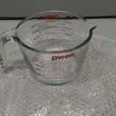 Pyrex 4-Cup Glass Measuring Cup For Baking and Cooking, Dishwasher, Freezer, Microwave, and Preheated Oven Safe, Essential Kitchen Tools