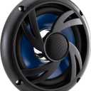 RecPro RV Exterior Speaker 6" | Weather-Resistant | Flush Mount | Black