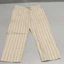 Children's Pants Carter's, Color: Beige With Black Stripes. Soft And Comfortable, Perfect For Active Play. Elastic Waistband And Stylish Striped Design.Size 3T/3A 
