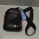 INICAT RFID Blocking Sling Bag, Anti Theft Crossbody Bag for Women, Travel Fanny Pack Style Purse, Vegan Leather