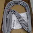 Upgraded WPW10714545 Freezer Door Gasket Compatible with Whirlpool Maytag Kitchenaid Freezer Door Gasket W10164045 W10443322 Refrigerator Door Gasket Fridge Freezer Seal WRX735SDBM00 Freezer Gasket