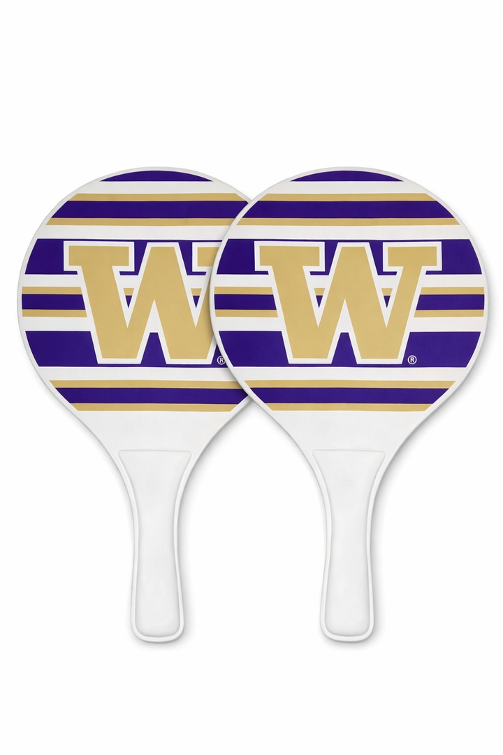 Team Pride Beach Paddle Set. Two Paddles, Two Balls, and Its Own Easy - To - Carry - Bag