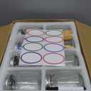 16oz Mason Jars with Lids,Canning Jars, Glass Jars,DIY Crafts for Food Storage,Overnight Oats, Pantry Organization, with Sponge Brush, Labels & Marker, 16 Pack