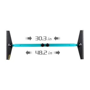 Stair Treads Template Tool,Metal Stair Tread Gauge,Shelf Layout Tool,Aluminum Alloy Manufacturing (Cyan)