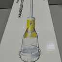 InoKraft Pool Vacuum for Above Ground Pool, Cordless Pool Vacuum for Inground Pools, Rechargeable Pool Cleaner with 18.5 GPM Suction, Above Ground Pool Vacuum with 59 Extendable Pole, Yellow