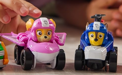 PAW Patrol: Air Rescue, 2-Piece Pup Squad Racers, Toy Cars Gift Set with Chase, Marshall, Skye, Rubble, Rocky & Zuma, Kids Toys for Boys & Girls 3+ Air Rescue Racers