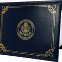 GraduationMall US Citizenship Certificate Holder Naturalization Certificate Cover with logol 'Certificate of Citizenship' US Citizenship Gifts