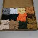 UCDRMA Loom Loops Refill for Potholder Weaving Loom Kit, 576PCS in 12 Maillard Colors Weaving Loom Refill Loops for 7in Loom to Make 16 Potholders, Stretchy Pot Holder Loop Nylon Craft Bands Set