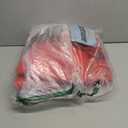 8 Pack Red Round Tablecloth 90 Inch Red Table Cloth, Washable Polyester Fabric Stain and Wrinkle Resistant Table Cover for Party Wedding Buffet Dining Banquet Anniversary