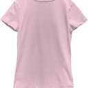 Marvel Girls Marvel Classic Be Amazing Girls Short Sleeve Tee Shirt (Pink)