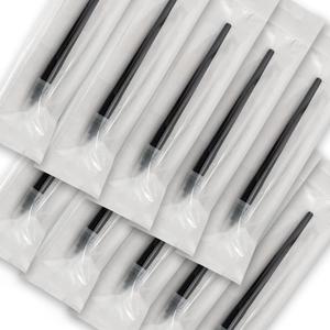 10 Pcs Microblading Manual Pen U18 0.18mm Disposable Microblading Pen 18U Black Microblading Supplies Kit Hand Tools for Eyebrow Makeup,lip,eyeliner (18U)