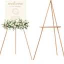 MEEDEN Wood Easel Stand for Display: Wooden Display Tripod Stand for Posters Pictures Paintings - Wedding Decor Holder for Welcome Sign