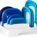 YouCopia StoraLid Adjustable Food Container Lid Organizer for Kitchen Cabinet Storage, Medium Classic Edition