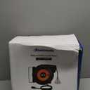 DEWENWILS Retractable Extension Cord Reel, 50 FT Heavy Duty Power Cord, 14AWG/3C SJTOW, 3 Grounded Outlets Lighted Triple Tap, 13 Amp Circuit Breaker, UL Listed (Orange & Black)