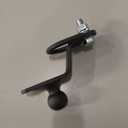 3-Way ATV/UTV Trailer Hitch Adapter with 2-Inch Ball, 3500 lbs., 3-in-1 Mounting Options, Compatible with Golf Carts, Garden Tractors, Lawn Mowers, 3 inch Rise, Matt Black