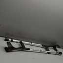 PEPE Mobility Forearm Crutches for Adults (x2 Units) Open Cuff, Adjustable Height, Aluminium, Lightweight Elbow Crutches, Made in Europe (Black)