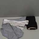 Hanes girls Cotton Stretch Underwear (14, Black, Nude, Grey, White, Dot Print, Stripe Print, Star Print)