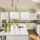 Redi Shade No Tools Easy Lift Trim-at-Home Cordless Cellular Light Filtering Fabric Shade White, 36" W x 64" L, (Fits windows 19"- 36")