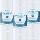 Cielvita CV460 4 oz Media Pool Filter Cartridge Replacement for Jandy CV460, CL460, Replaces Pleatco PJAN115, Unicel C-7468, Filbur FC-0810, Jandy A0558000, R0554600, NSF/ANSI 50 Certified, 460 sq.ft