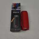 Bluetooth Portable Speaker,Wireless Bluetooth Speakers V5.1USB Card,Micro SD Card,Bluetooth Speaker with Lights,Wireless Speakers with Bluetooth for Outdoor,Indoor,Travel,Beach,Camping (Red)