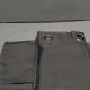 ChrisDowa Grommet Blackout Curtains for Bedroom and Living Room - 2 Panels Set Thermal Insulated Room Darkening Curtains (Dark Grey, 52W x 63L)