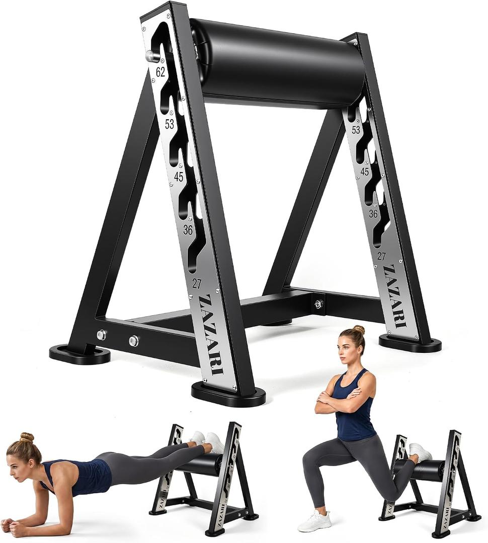 Bulgarian Split Squat Stand A-Frame Single Leg Roller for Home Gym
