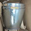 5-Quart Galvanized Pail Beer Bucket 9x9x7 inches (Pack of 3), SIZED at 9”W x 7”H, our galvanized buckets easily sit atop your home bar so guests can serve themselves