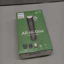 Norelco Philips All-in-One 3000 Series 13 in 1 Trimmer for Men, Beard Trimmer & Head Hair Clipper, Full Metal Self-Sharpening Blades & 8 Length Settings, MG3939/50 (Black)