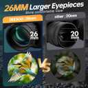 20x52 Binoculars for Adults High Powered - HD Large View Binoculars with Low Light Vision - Professional Binocular for Bird Watching Hunting Travel Cruise Outdoor Sports - Gifts for Women