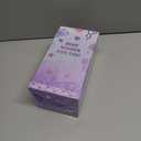 Clexela Birthday Gifts for 4 5 6 7 8 9 10 11 12 Year Old Girls Monogrammed Initial Glass Cups,16oz Glass Cups with lid and straw, Personlized Valentine Mermaid Gifts for Kids Girls Purple R