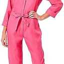 InSpirit Designs Barbie Pink Coverall/Utility Adult Costume, M